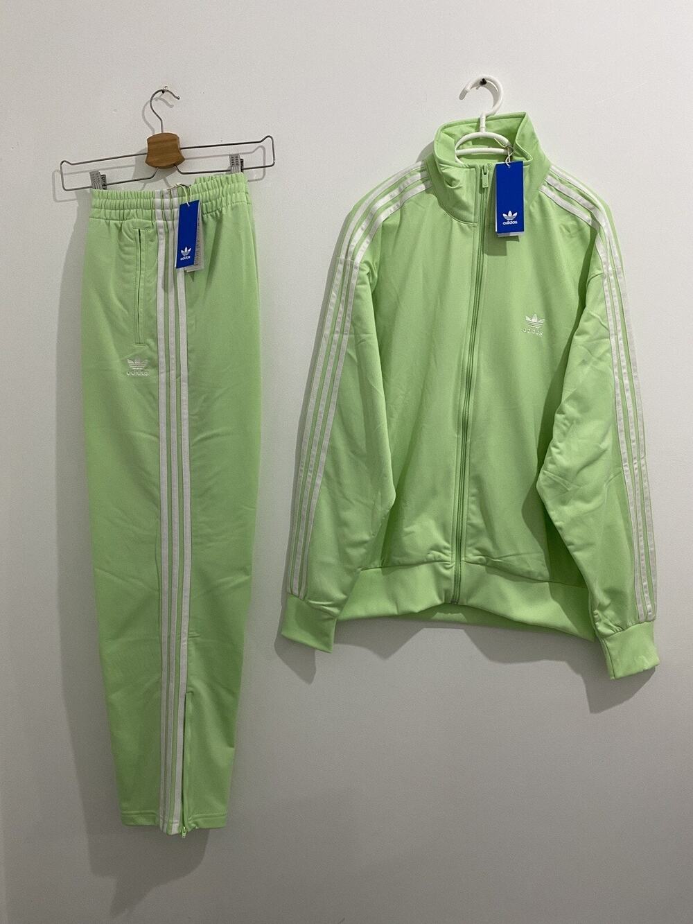 Adidas Originals Adicolor Classics Firebird Tracksuit Semi Green Spark Size XL